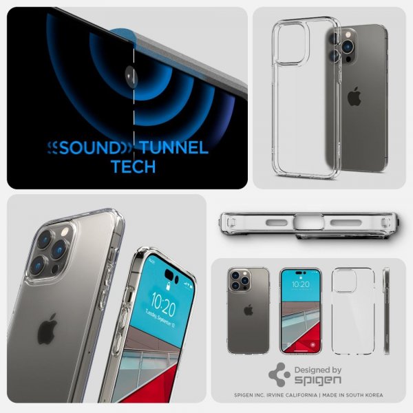 iPhone 14 Pro Max Deksel Ultra Hybrid Frost Clear