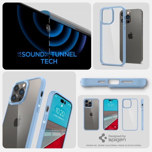 iPhone 14 Pro Max Deksel Ultra Hybrid Sierra Blue