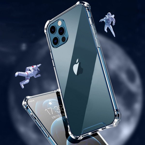 iPhone 14 Pro Max Deksel Støtsikker Transparent