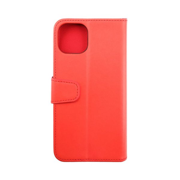 iPhone 14 Pro Etui Utbrettbar Kortlomme Rød