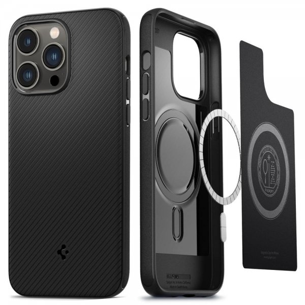 iPhone 14 Pro Deksel Mag Armor MagFit Matte Black