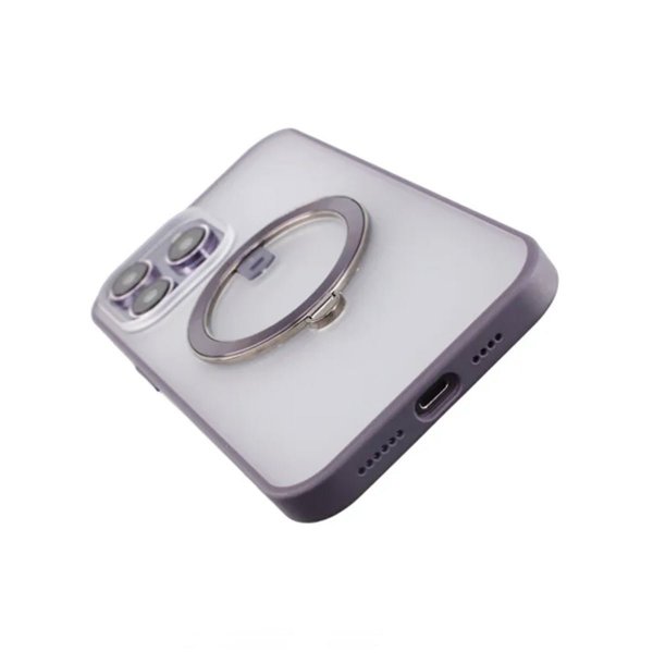 iPhone 14 Pro Deksel MagSafe Ring Lilla