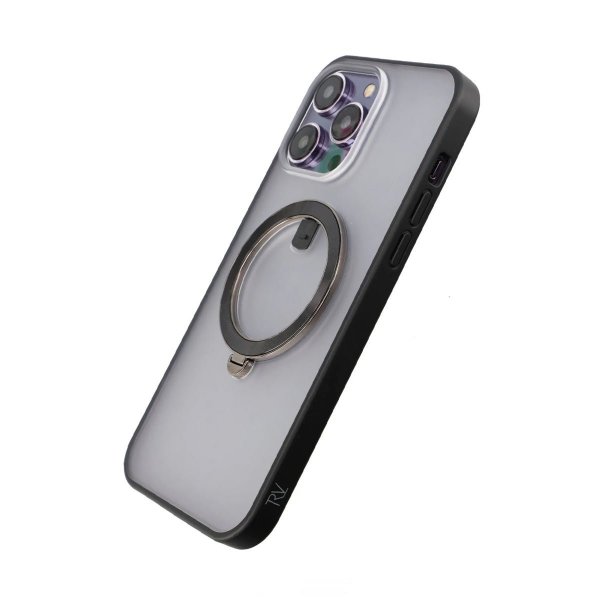 iPhone 14 Pro Deksel MagSafe Ring Svart