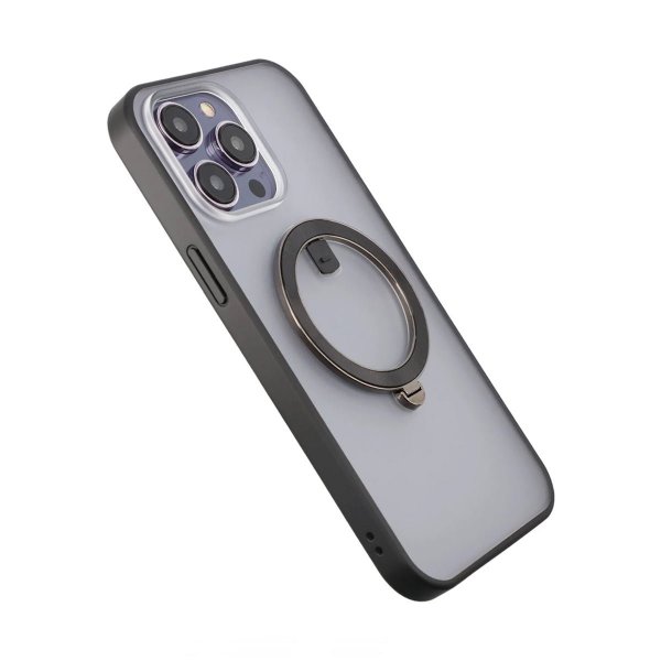 iPhone 14 Pro Deksel MagSafe Ring Svart