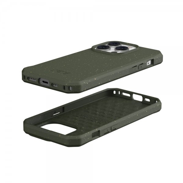 iPhone 14 Pro Deksel Outback Biodegradable Cover Olive