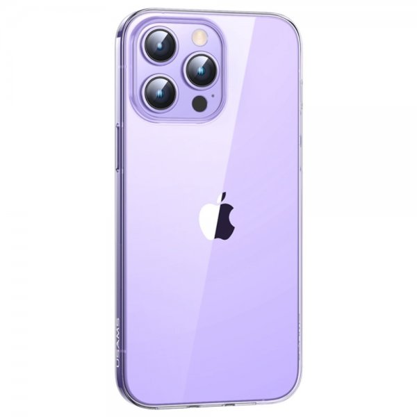 iPhone 14 Pro Deksel Primary Color Series Transparent Klar