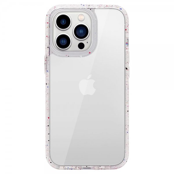 iPhone 14 Pro Deksel RE-COVER Hvit Transparent