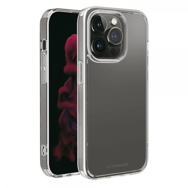 iPhone 14 Pro Deksel Safe & Steady Transparent Klar
