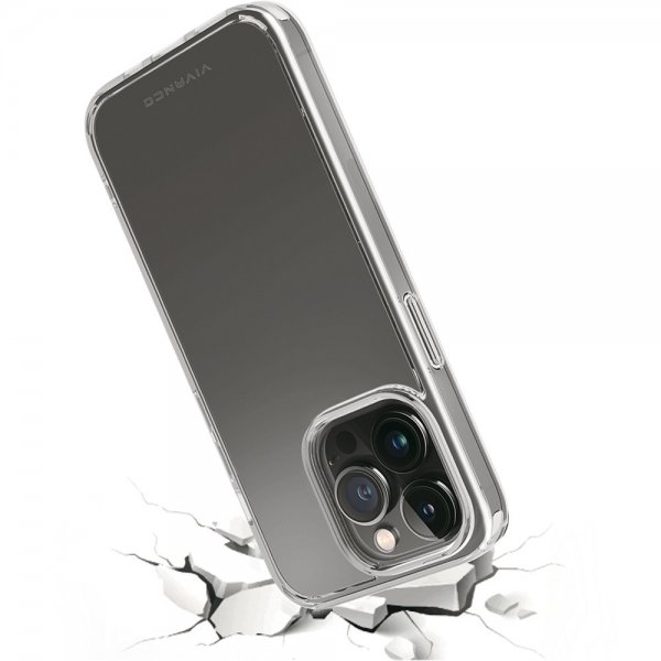 iPhone 14 Pro Deksel Safe & Steady Transparent
