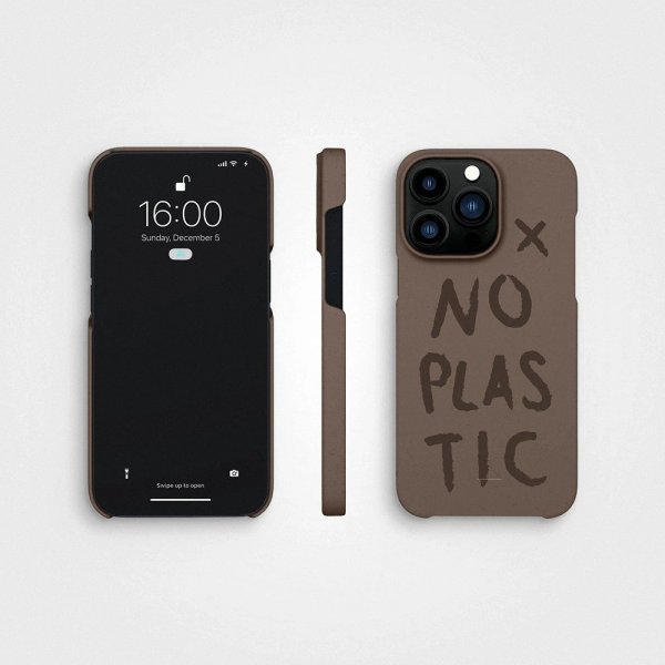 iPhone 14 Pro Deksel Plantebasert No Plastic Earth Brown
