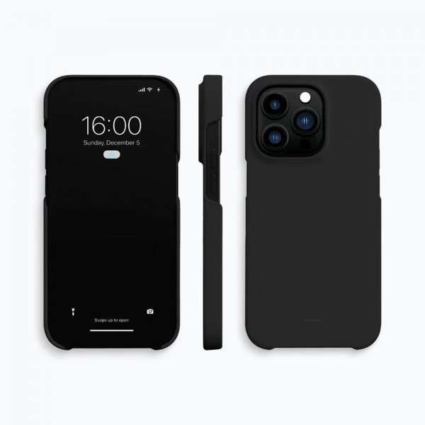 iPhone 14 Pro Deksel Plantebasert Soft Charcoal Black