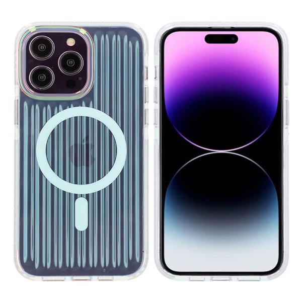 iPhone 14 Pro Deksel TPU MagSafe Blå