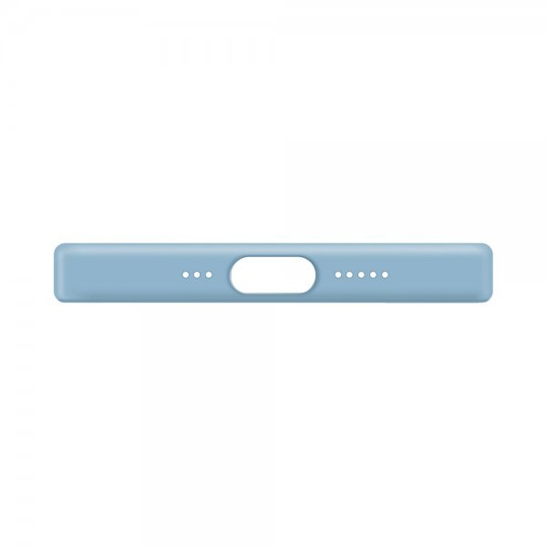 iPhone 14 Deksel Silicone Case Mørkeblå