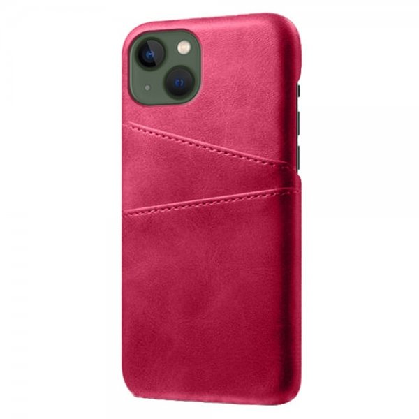 iPhone 14 Deksel To Kortlommer Magenta
