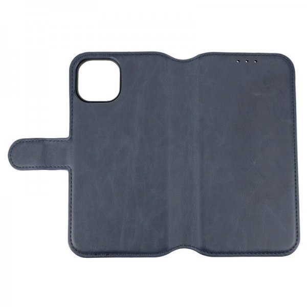 iPhone 15 Etui Detachable Wallet Case Blå