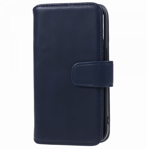 iPhone 15 Plus Etui Essential Leather Heron Blue