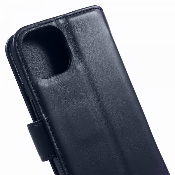 iPhone 15 Plus Etui Essential Leather Heron Blue