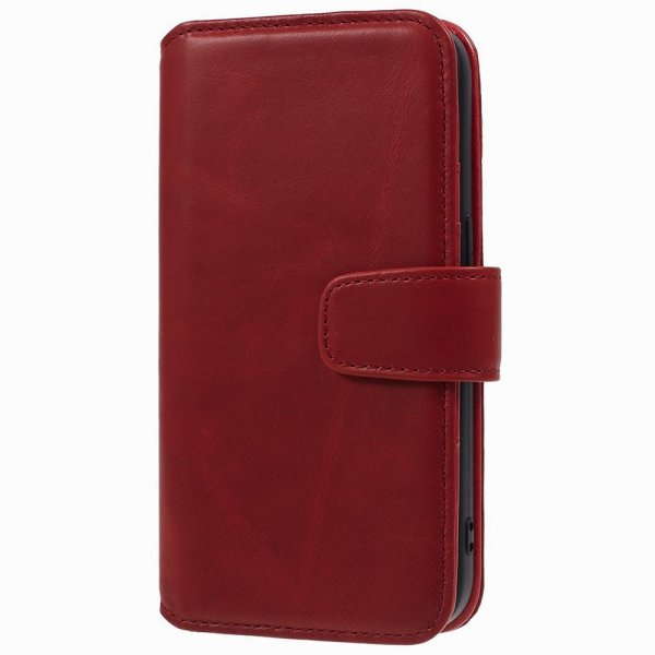 iPhone 15 Plus Etui Essential Leather Poppy Red