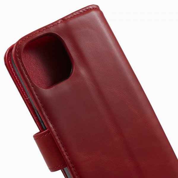 iPhone 15 Plus Etui Essential Leather Poppy Red