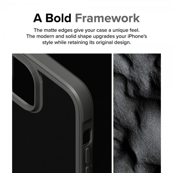 iPhone 15 Plus Deksel Fusion Bold Grå