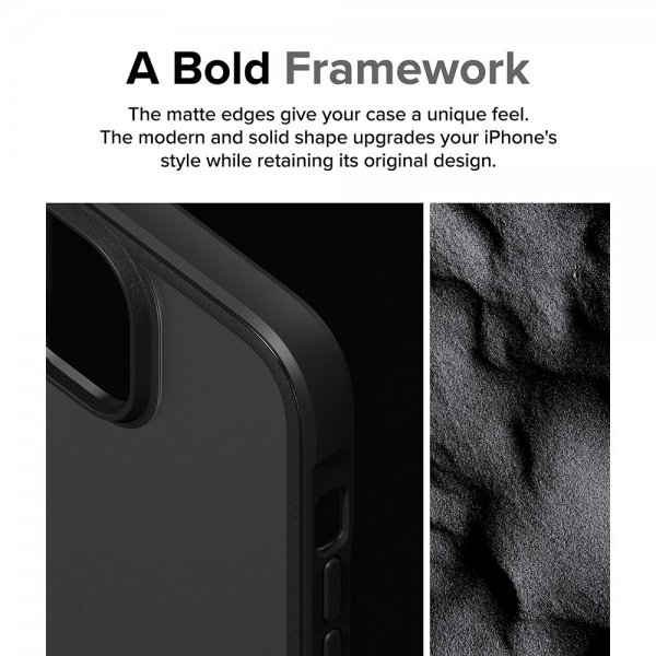 iPhone 15 Plus Deksel Fusion Bold Matte Black