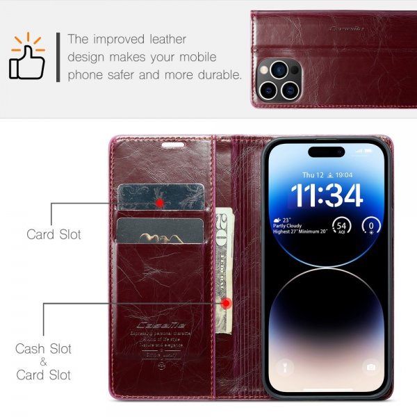 iPhone 15 Pro Max Etui 003 Series Rød