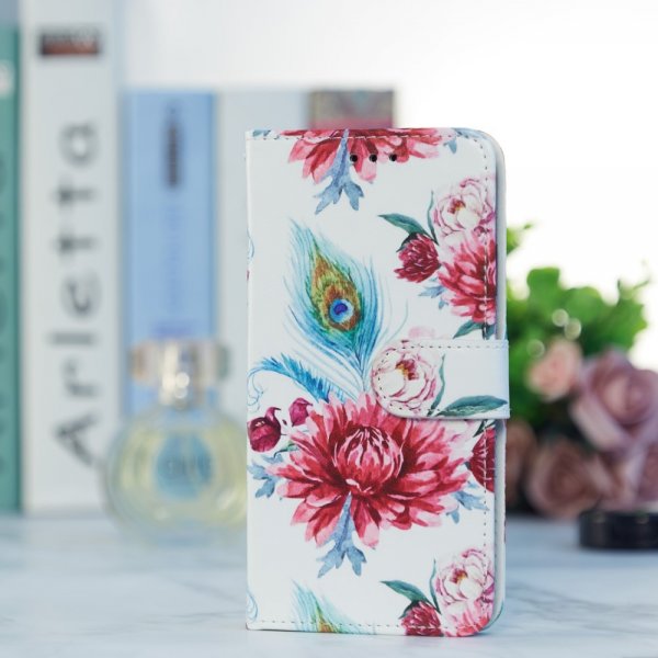 iPhone 15 Pro Max Etui Motiv Røda Rosor