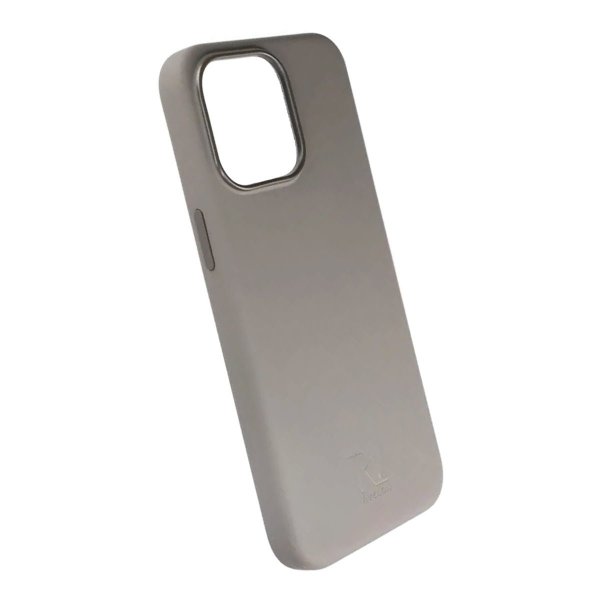 iPhone 15 Pro Max Deksel Silikon MagSafe Grå