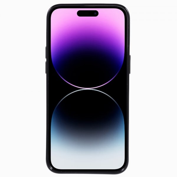 iPhone 15 Pro Max Deksel Jelly Glitter Svart