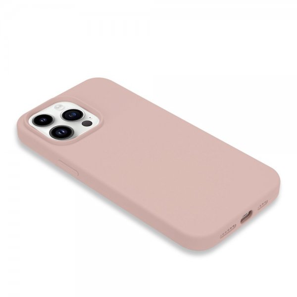 iPhone 15 Pro Max Deksel Silikon Lyserosa