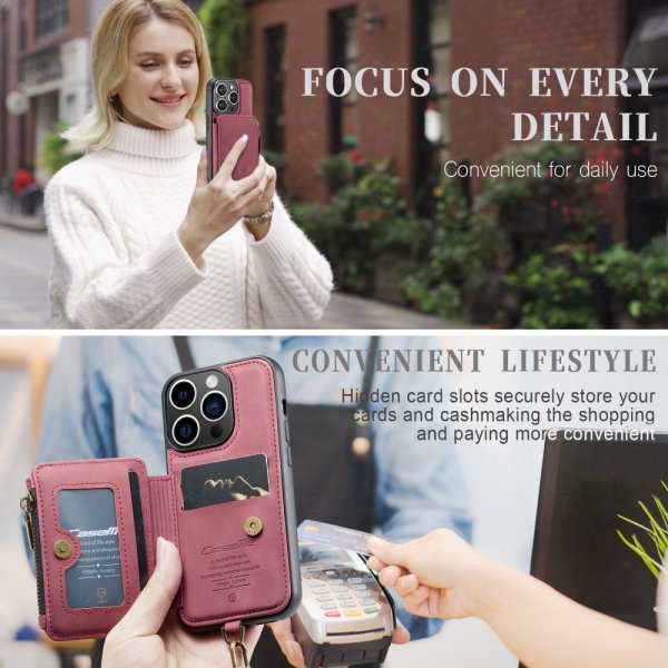 iPhone 15 Pro Deksel C20 Series Rød