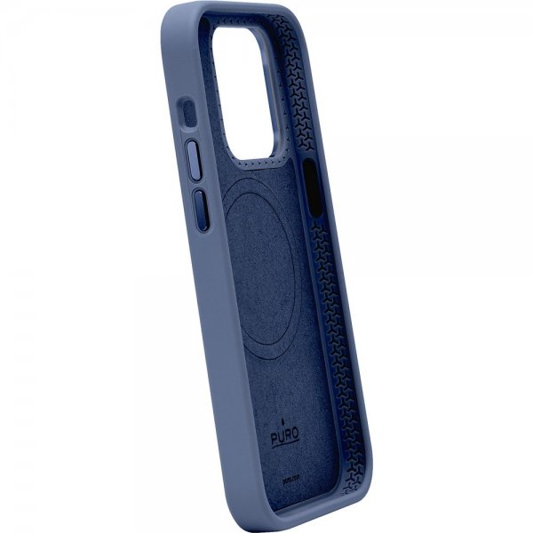 iPhone 15 Pro Deksel ICON Mag Pro Blå