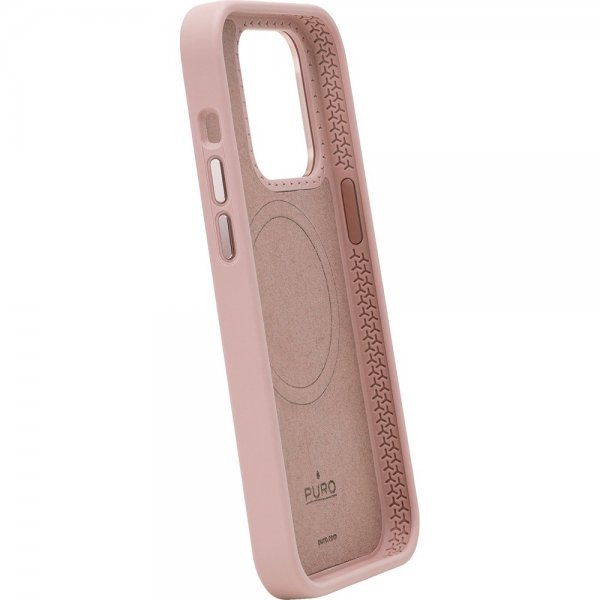 iPhone 15 Pro Deksel ICON Mag Pro Rosa