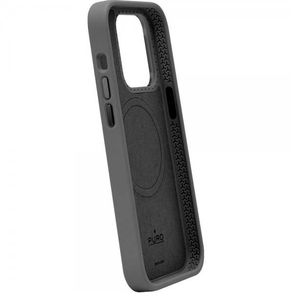 iPhone 15 Pro Deksel ICON Mag Pro Svart