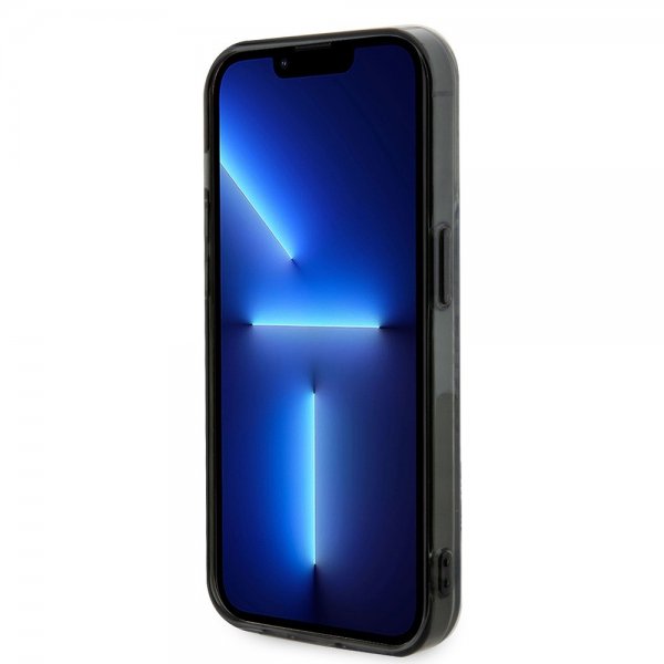 iPhone 15 Pro Deksel Rhombus Pattern MagSafe AMG Transparent