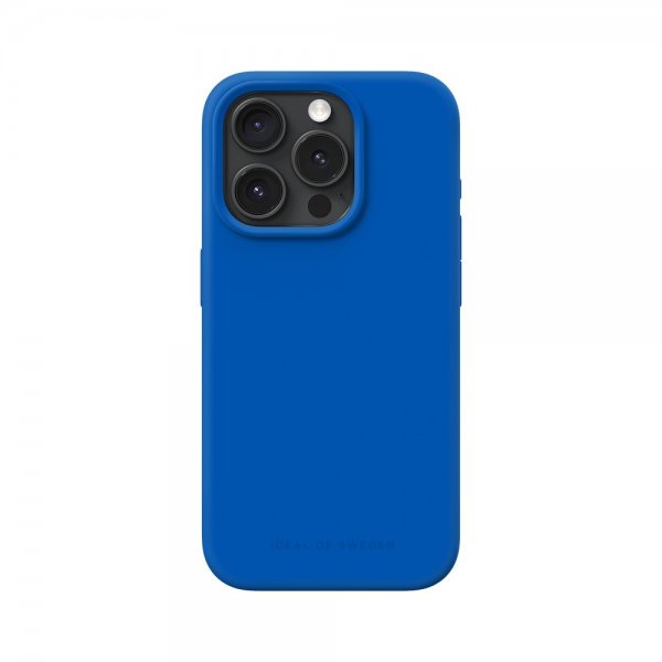iPhone 15 Pro Deksel Silicone Case MagSafe Cobalt Blue
