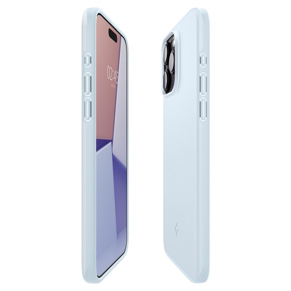 iPhone 15 Pro Deksel Thin Fit Mute Blue