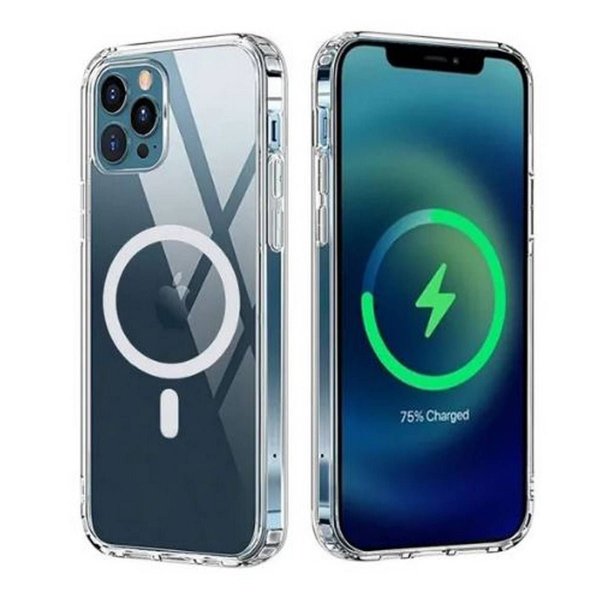 iPhone 15 Pro Deksel TPU MagSafe Transparent