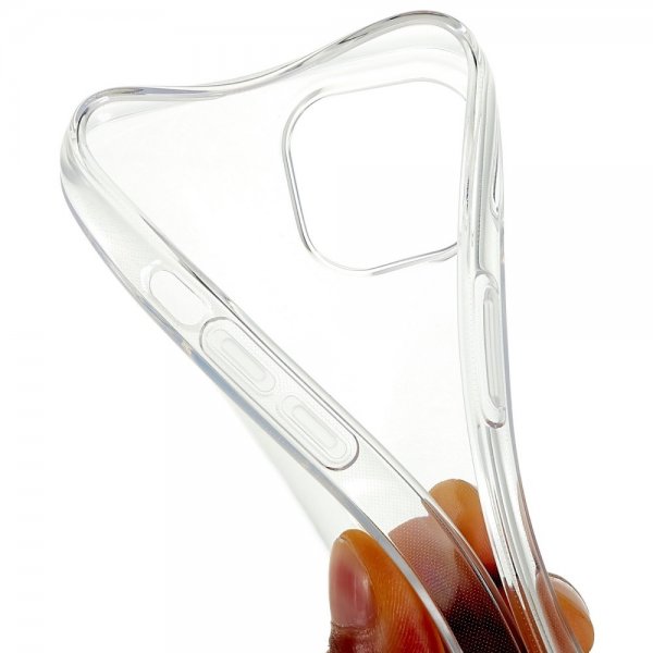 iPhone 15 Deksel Feather Series Transparent