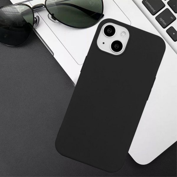 iPhone 15 Deksel Feather Series Raven Black