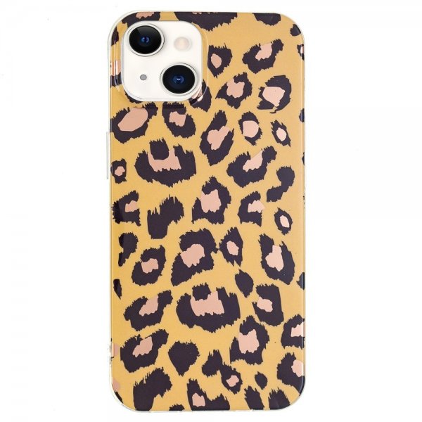 iPhone 15 Deksel Motiv Leopard