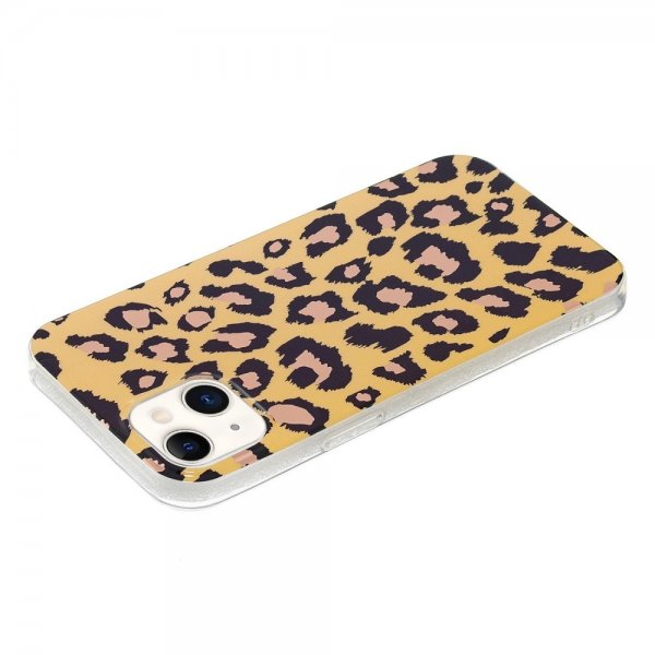 iPhone 15 Deksel Motiv Leopard