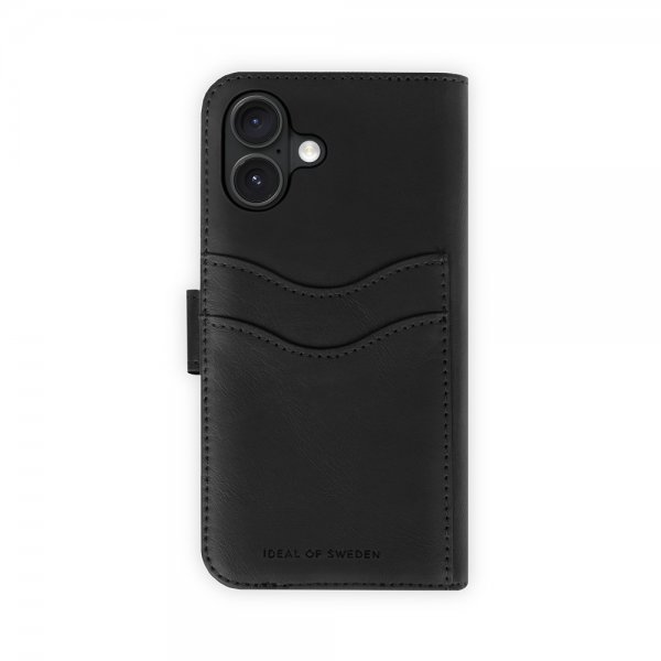 iPhone 16 Etui Magnet Wallet+ MagSafe Svart