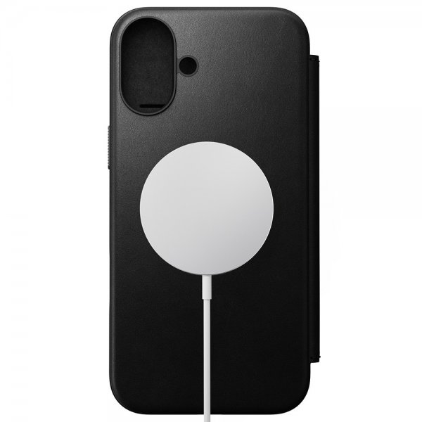 iPhone 16 Plus Etui Modern Leather Folio Svart