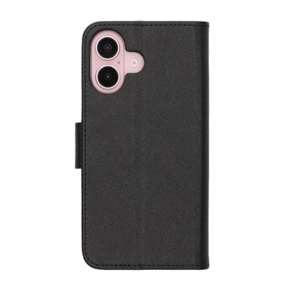 iPhone 16 Plus Etui med Stativ Svart