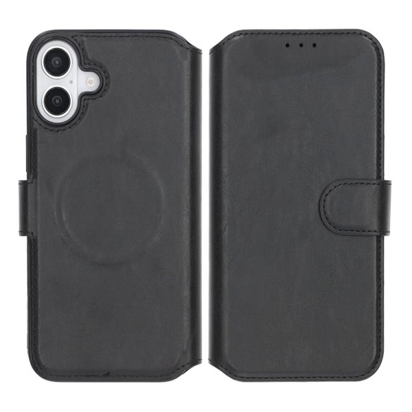 iPhone 16 Plus Etui 4 Kortlomme MagSafe Svart
