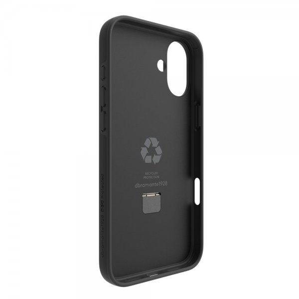 iPhone 16 Plus Deksel Iceland Ultra D3O MagSafe Kickstand Svart