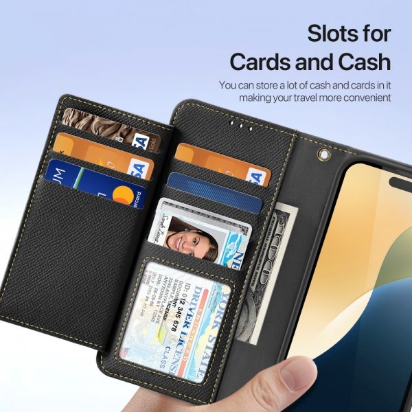 iPhone 16 Pro Max Etui 2-in-1 Lawa Series MagSafe Svart