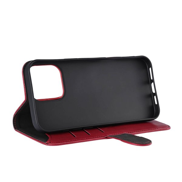 iPhone 16 Pro Max Etui 3 Kortlomme Rød