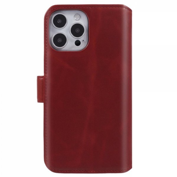iPhone 16 Pro Max Etui Essential Leather Poppy Red